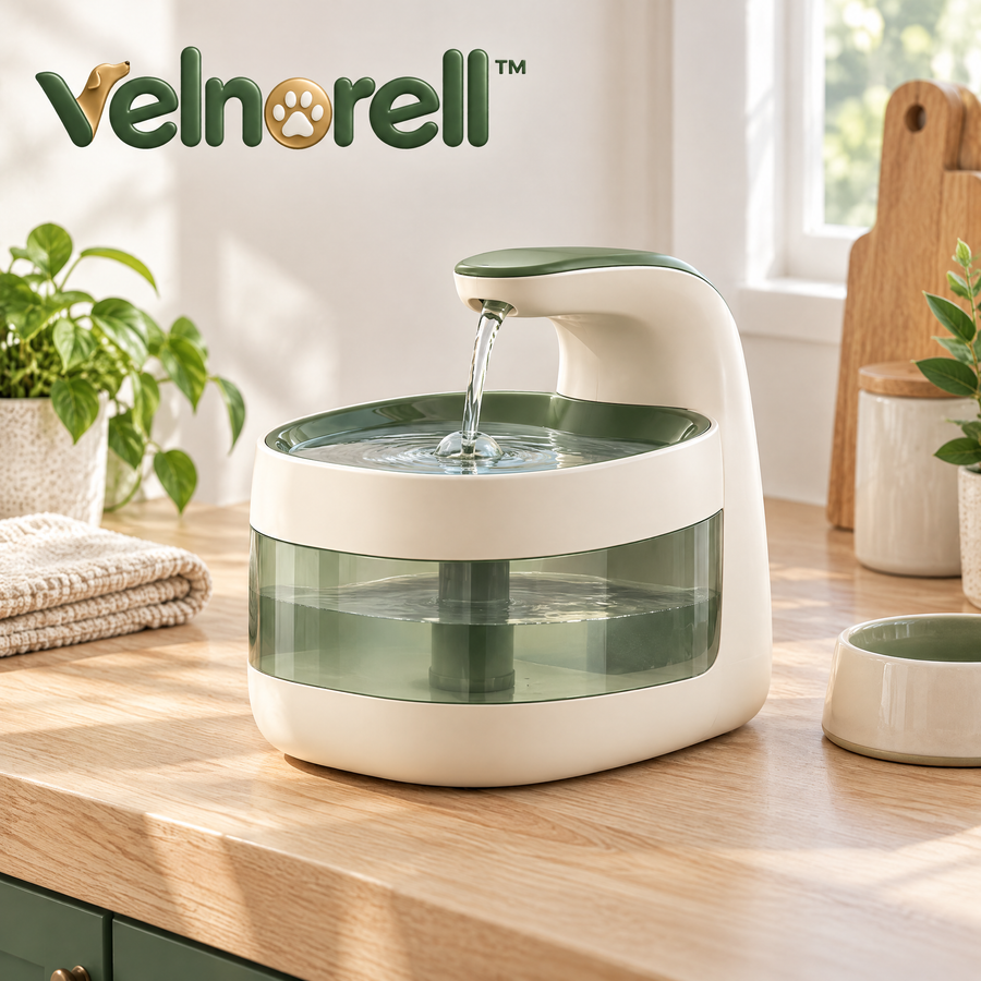 Velnorell™ FlowFresh Pet Water Fountain