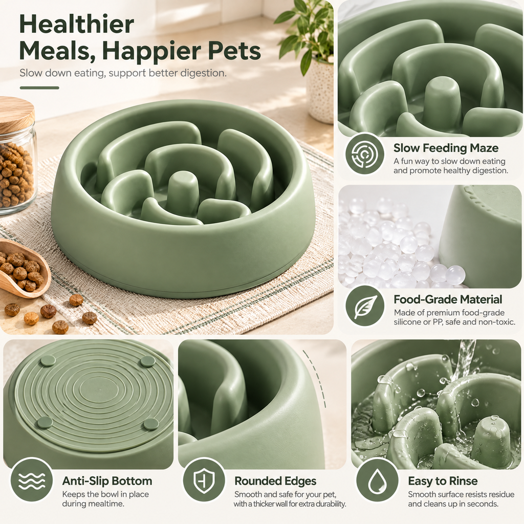 Velnorell™ MazeMate Slow Feeder Bowl