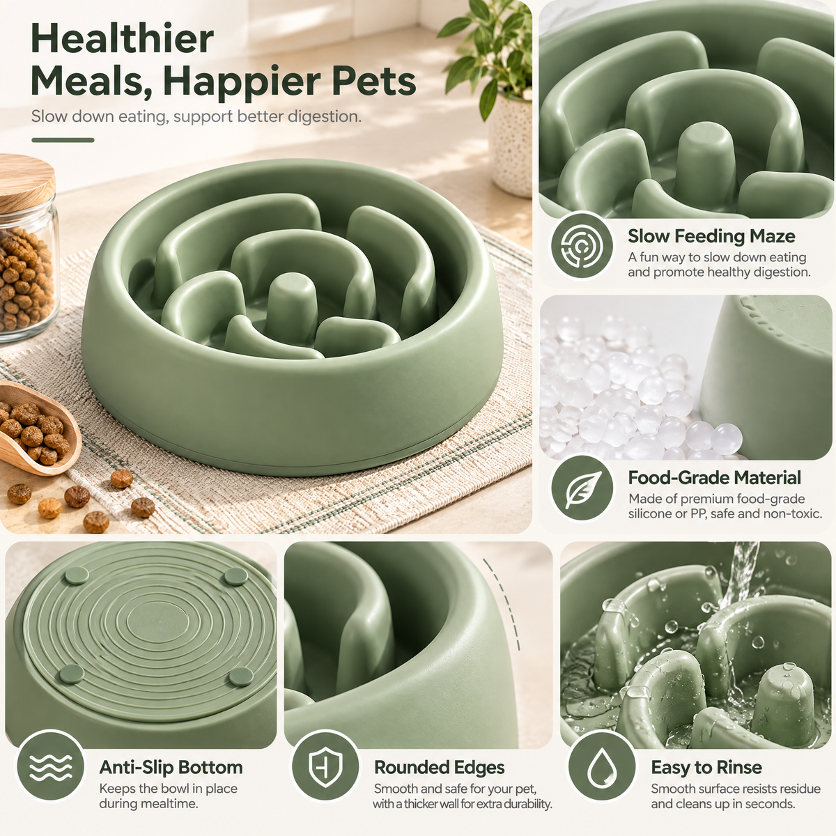 Velnorell™ MazeMate Slow Feeder Bowl