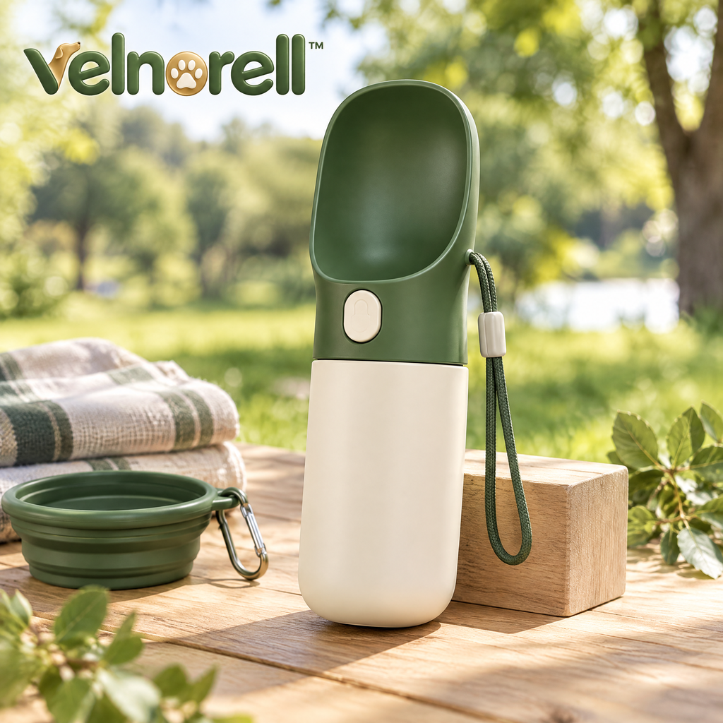 Velnorell™ TrailSip Portable Dog Water Bottle