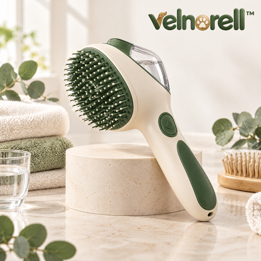 Velnorell™ MistEase Pet Grooming Brush