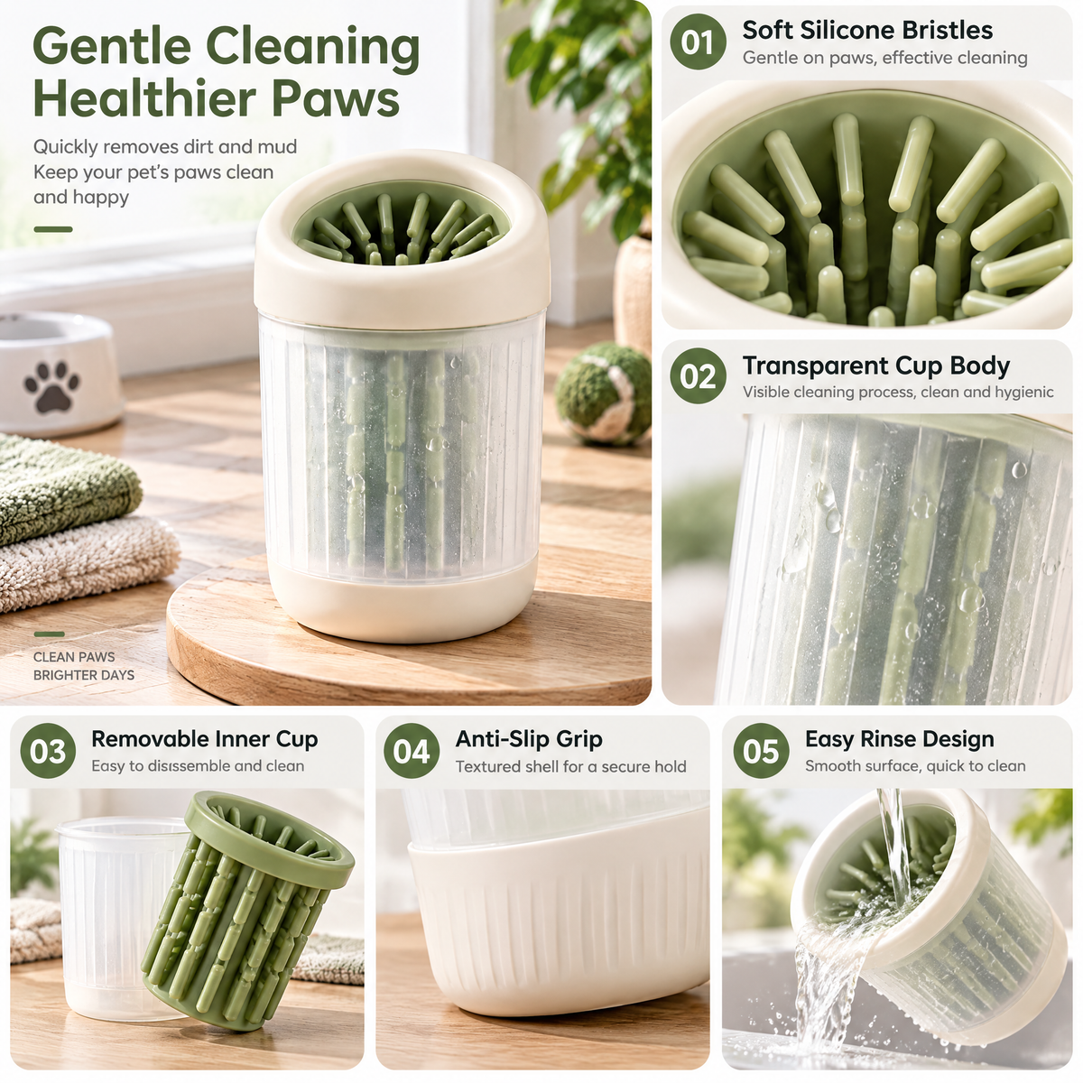 Velnorell™ PawPure Portable Paw Cleaner