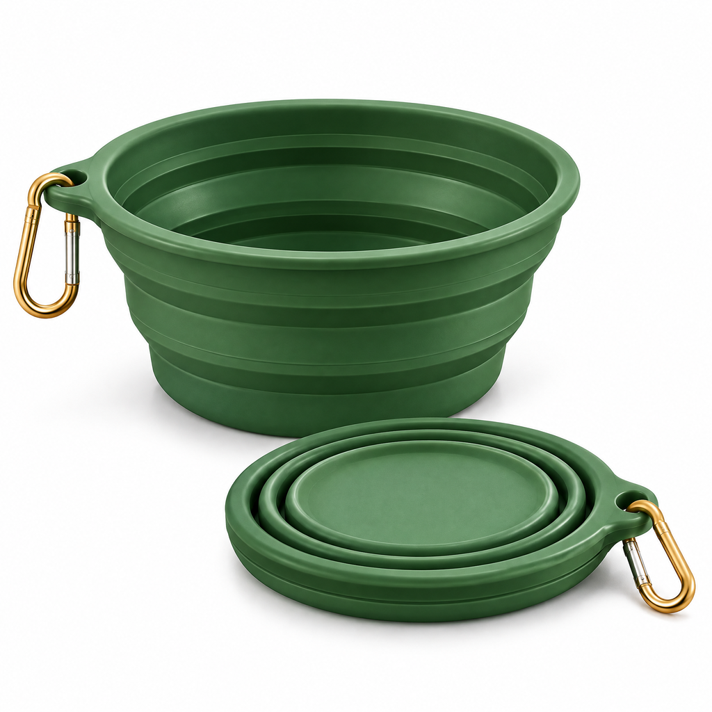 Velnorell™ PackBowl Collapsible Pet Travel Bowl