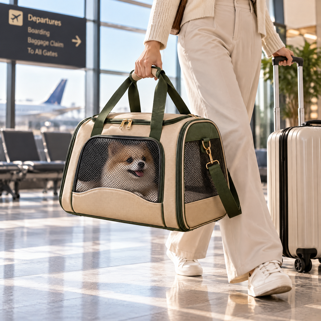 Velnorell™ JourneyAir Soft-Sided Pet Carrier