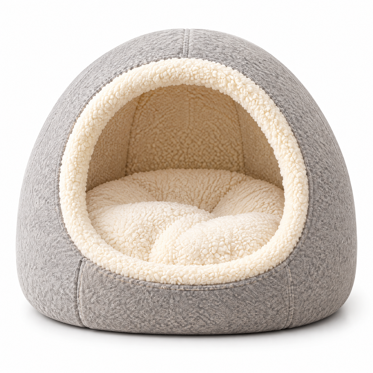 Velnorell™ CozyCove Hooded Pet Bed