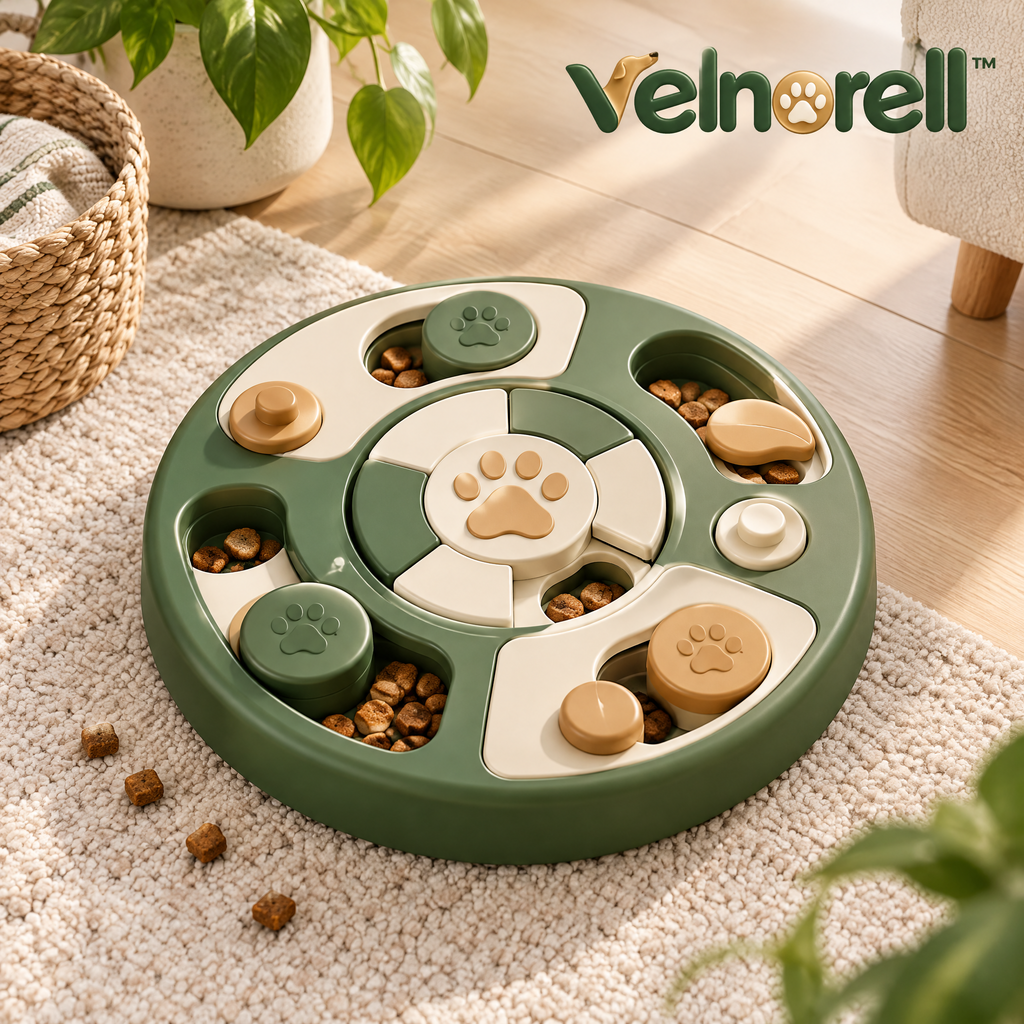 Velnorell™ PuzzlePaw Interactive Treat Game